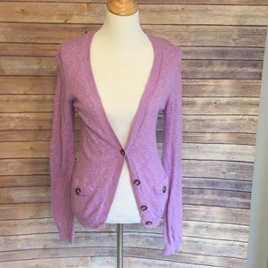 Purple Cardigan